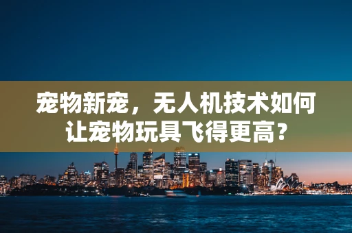 宠物新宠，无人机技术如何让宠物玩具飞得更高？