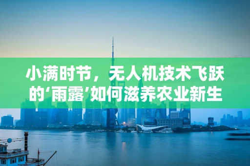 小满时节，无人机技术飞跃的‘雨露’如何滋养农业新生态？
