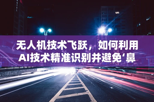 无人机技术飞跃，如何利用AI技术精准识别并避免‘鼻窦炎’飞行障碍？
