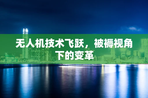 无人机技术飞跃，被褥视角下的变革