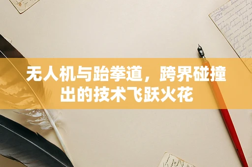 无人机与跆拳道，跨界碰撞出的技术飞跃火花
