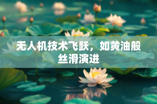 无人机技术飞跃，如黄油般丝滑演进