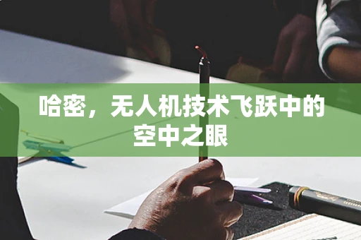 哈密，无人机技术飞跃中的空中之眼