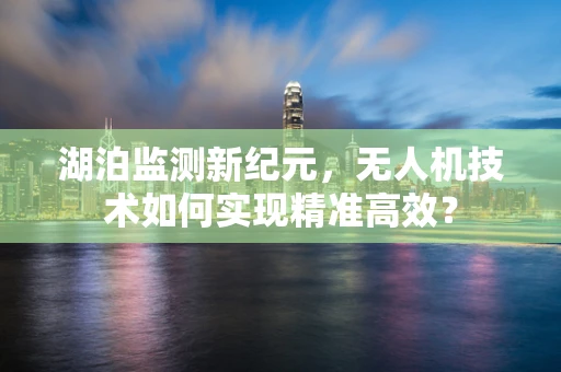 湖泊监测新纪元，无人机技术如何实现精准高效？