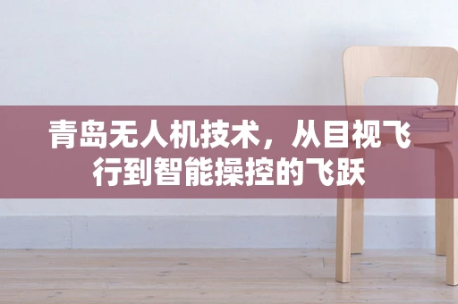 青岛无人机技术，从目视飞行到智能操控的飞跃