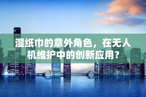 湿纸巾的意外角色，在无人机维护中的创新应用？