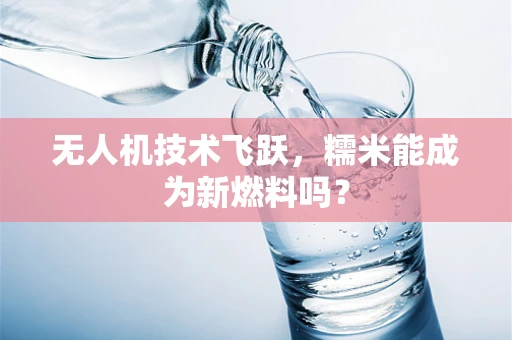 无人机技术飞跃，糯米能成为新燃料吗？