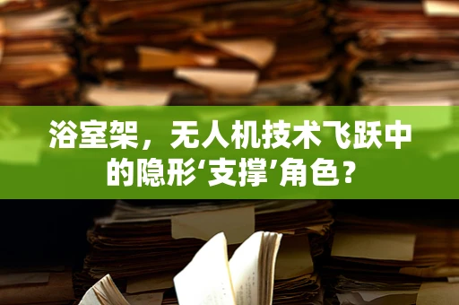 浴室架，无人机技术飞跃中的隐形‘支撑’角色？