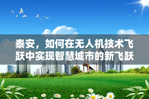 泰安，如何在无人机技术飞跃中实现智慧城市的新飞跃？