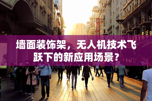 墙面装饰架，无人机技术飞跃下的新应用场景？