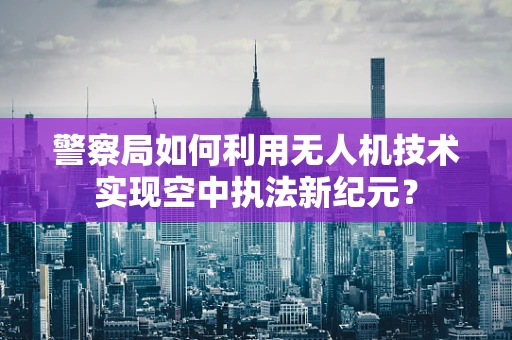 警察局如何利用无人机技术实现空中执法新纪元？