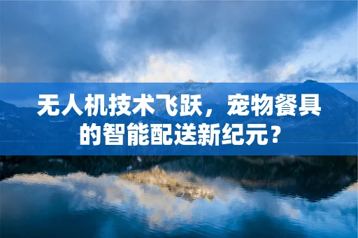无人机技术飞跃，宠物餐具的智能配送新纪元？