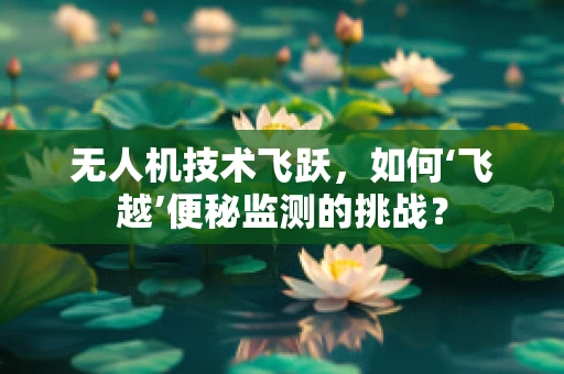 无人机技术飞跃，如何‘飞越’便秘监测的挑战？