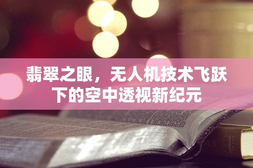 翡翠之眼，无人机技术飞跃下的空中透视新纪元