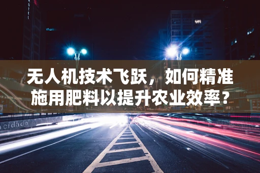 无人机技术飞跃，如何精准施用肥料以提升农业效率？
