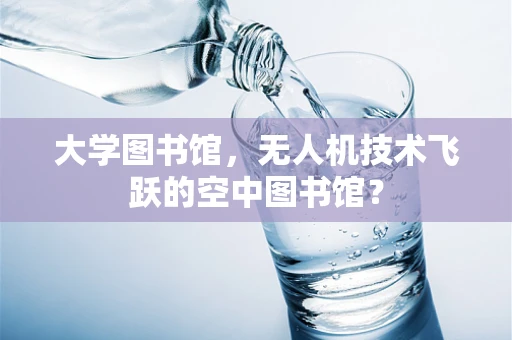 大学图书馆，无人机技术飞跃的空中图书馆？
