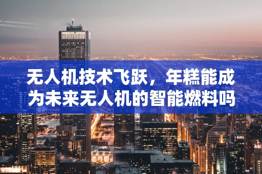 无人机技术飞跃，年糕能成为未来无人机的智能燃料吗？