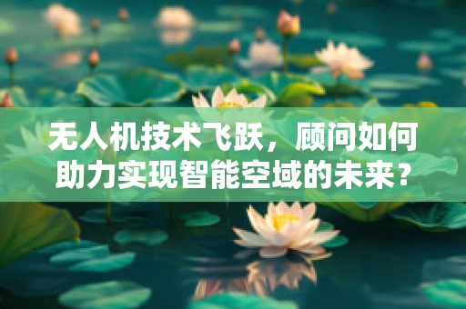 无人机技术飞跃，顾问如何助力实现智能空域的未来？