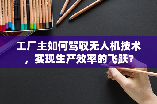 工厂主如何驾驭无人机技术，实现生产效率的飞跃？