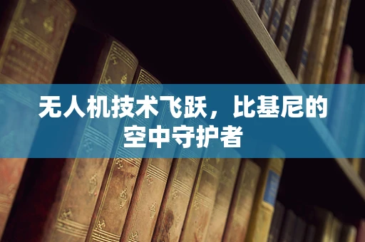 无人机技术飞跃，比基尼的空中守护者