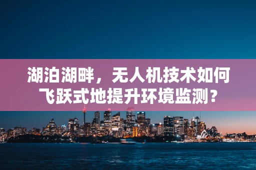 湖泊湖畔，无人机技术如何飞跃式地提升环境监测？