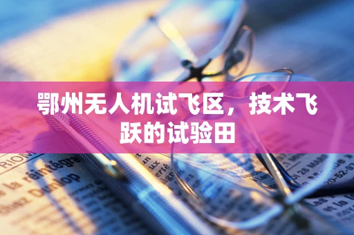鄂州无人机试飞区，技术飞跃的试验田