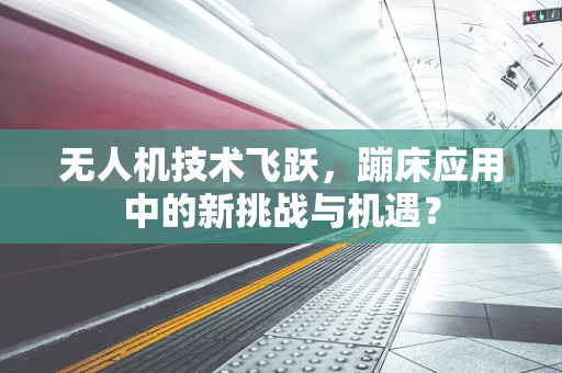 无人机技术飞跃，蹦床应用中的新挑战与机遇？