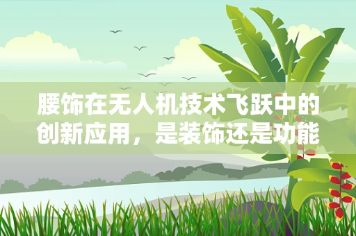 腰饰在无人机技术飞跃中的创新应用，是装饰还是功能升级？
