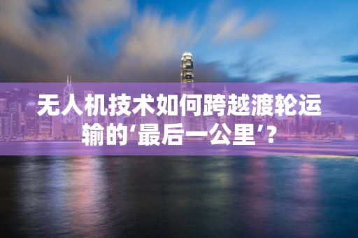无人机技术如何跨越渡轮运输的‘最后一公里’？