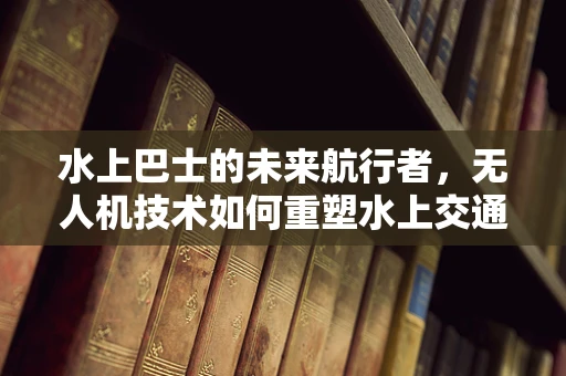 水上巴士的未来航行者，无人机技术如何重塑水上交通？
