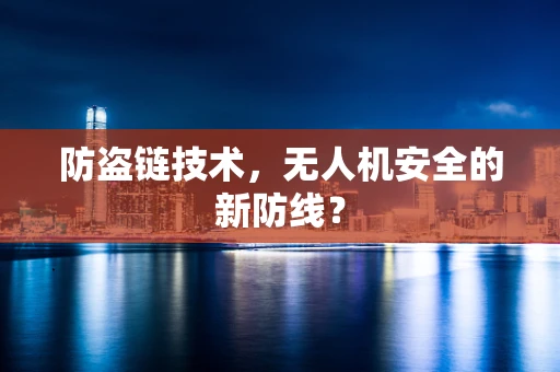 防盗链技术，无人机安全的新防线？