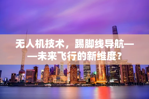 无人机技术，踢脚线导航——未来飞行的新维度？