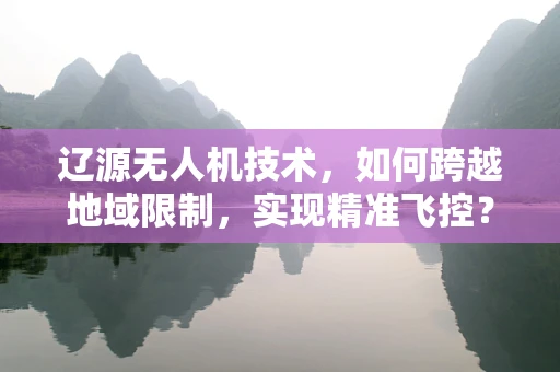 辽源无人机技术，如何跨越地域限制，实现精准飞控？