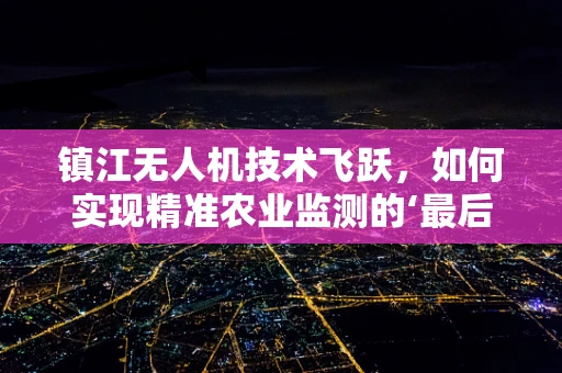 镇江无人机技术飞跃，如何实现精准农业监测的‘最后一公里’？