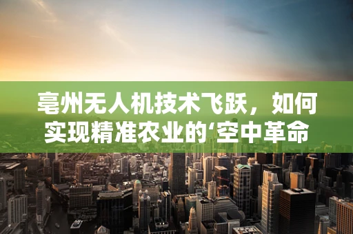 亳州无人机技术飞跃，如何实现精准农业的‘空中革命’？