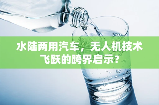 水陆两用汽车，无人机技术飞跃的跨界启示？