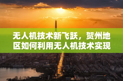 无人机技术新飞跃，贺州地区如何利用无人机技术实现精准农业的飞跃？