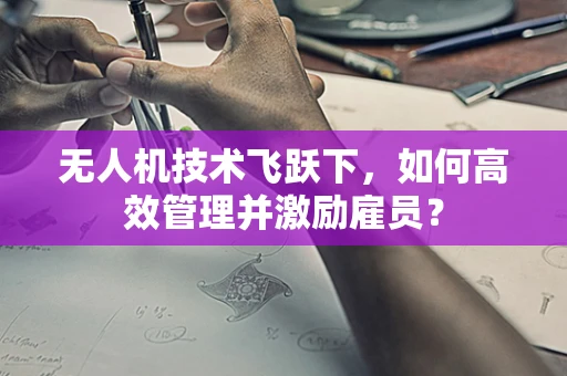 无人机技术飞跃下，如何高效管理并激励雇员？