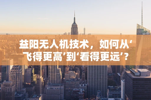 益阳无人机技术，如何从‘飞得更高’到‘看得更远’？