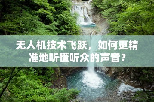 无人机技术飞跃，如何更精准地听懂听众的声音？