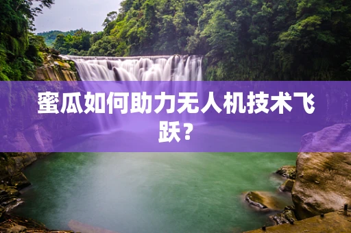 蜜瓜如何助力无人机技术飞跃？