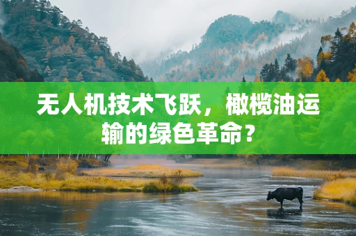 无人机技术飞跃，橄榄油运输的绿色革命？