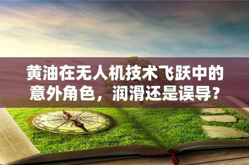 黄油在无人机技术飞跃中的意外角色，润滑还是误导？