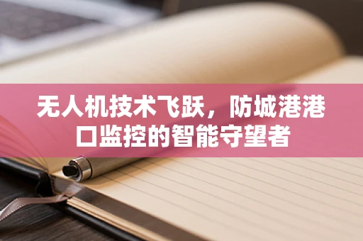 无人机技术飞跃，防城港港口监控的智能守望者