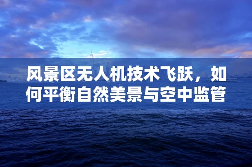 风景区无人机技术飞跃，如何平衡自然美景与空中监管？
