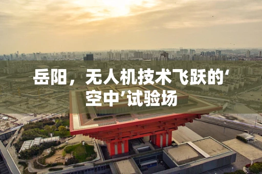 岳阳，无人机技术飞跃的‘空中’试验场
