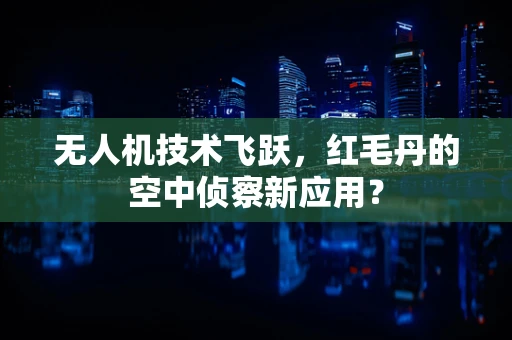 无人机技术飞跃，红毛丹的空中侦察新应用？