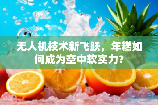 无人机技术新飞跃，年糕如何成为空中软实力？