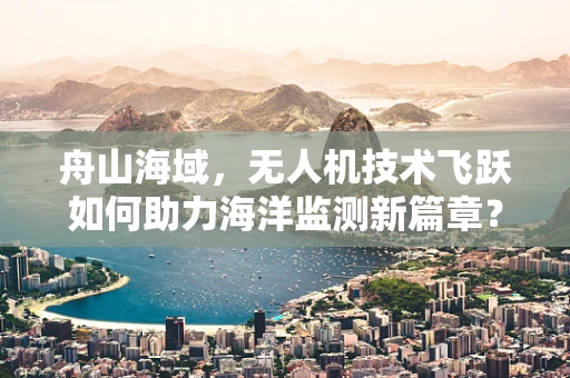 舟山海域，无人机技术飞跃如何助力海洋监测新篇章？