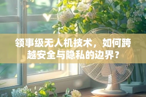 领事级无人机技术，如何跨越安全与隐私的边界？